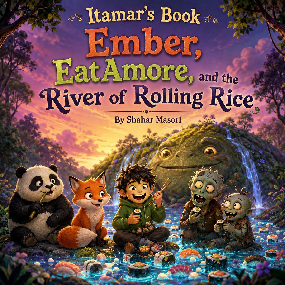 Ember, EatAmore, and the River of Rolling Rice